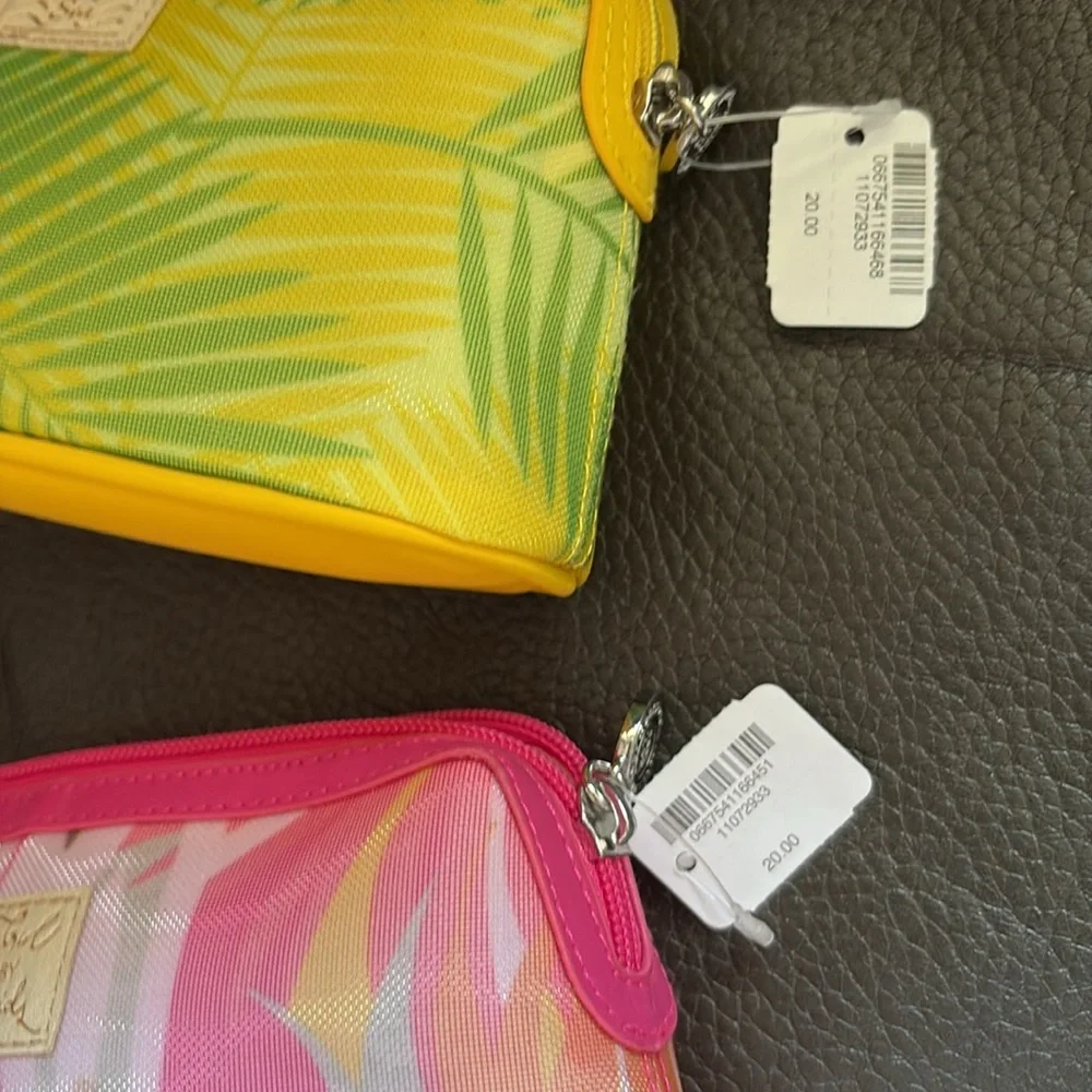 Bath and body set of two neon cases